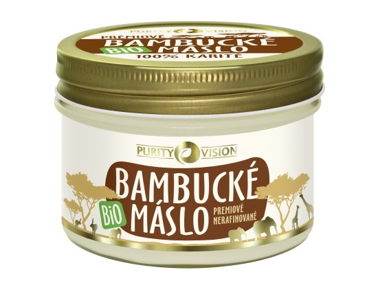 PURITY VISION Bio Bambucké máslo 200 ml - kosmetika