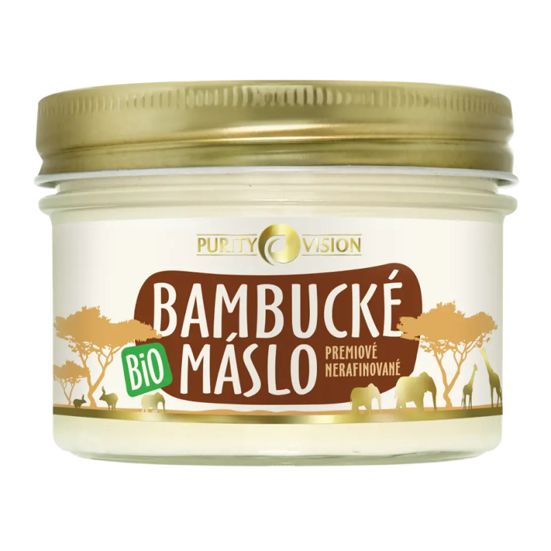PURITY VISION Bio Bambucké máslo 200 ml - kosmetika