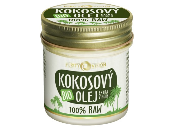 PURITY VISION Raw Bio Kokosový olej 120 ml