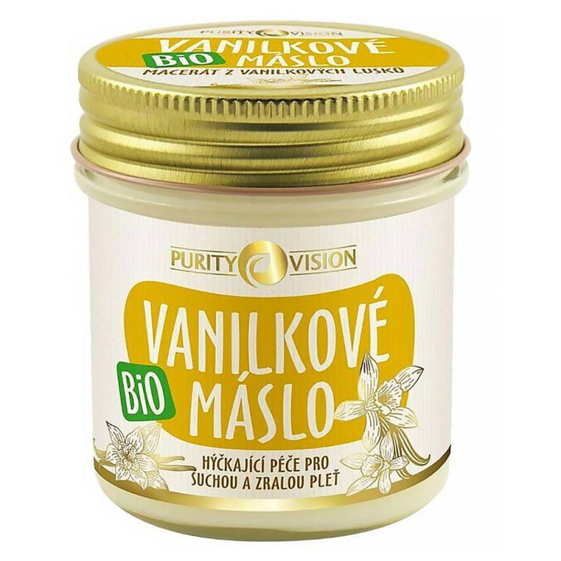 PURITY VISION Bio Vanilkové máslo 120 ml