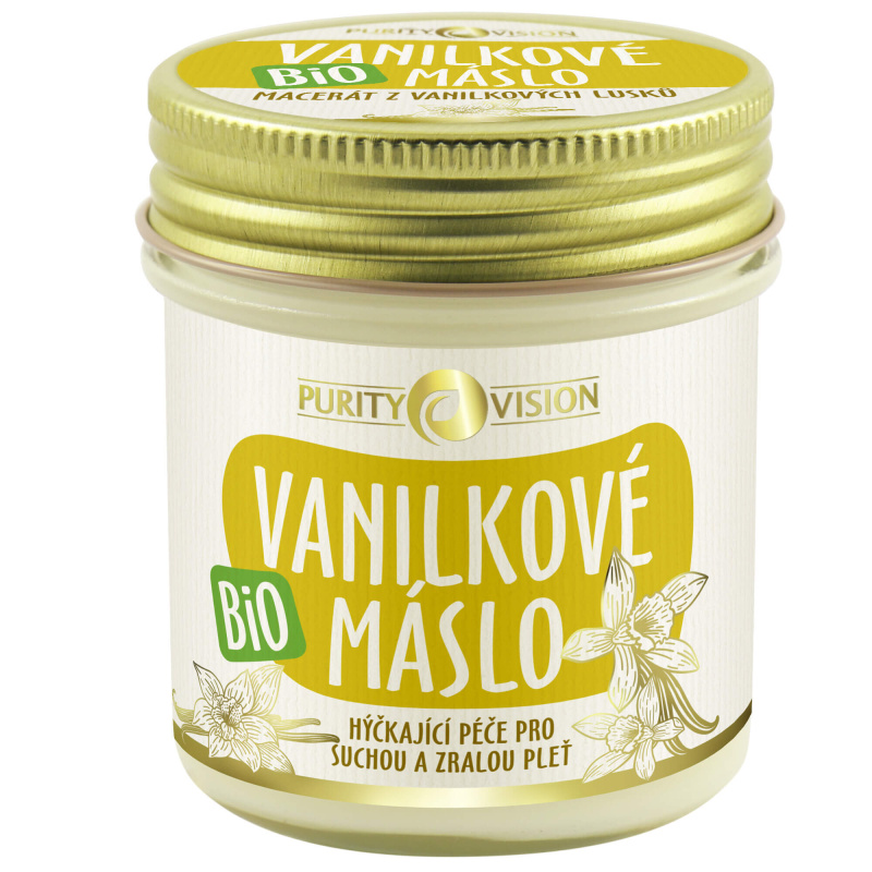 PURITY VISION Bio Vanilkové máslo 120 ml