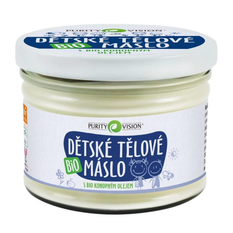 PURITY VISION Bio Dětské tělové máslo 350 ml