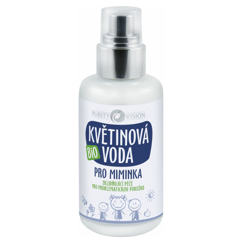PURITY VISION Bio Květinová voda pro miminka 200 ml