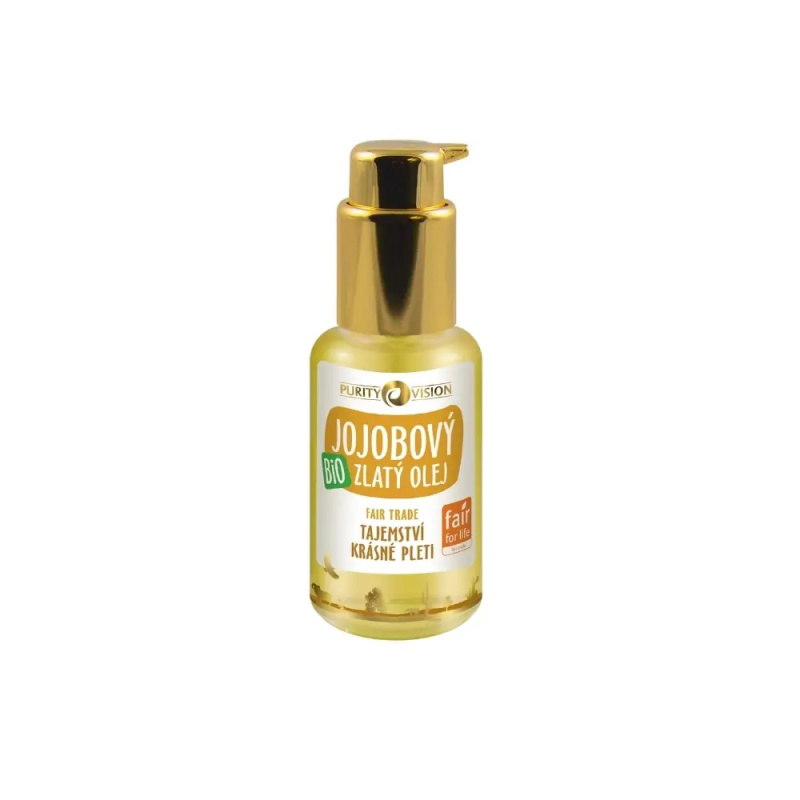 PURITY VISION Bio Zlatý jojobový olej - Fair Trade 45 ml