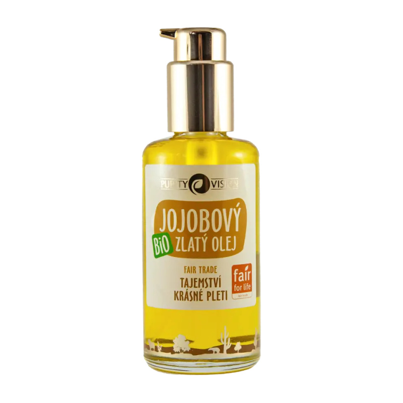 PURITY VISION BIO ZLATÝ JOJOBOVÝ OLEJ - FAIR TRADE 100 ML