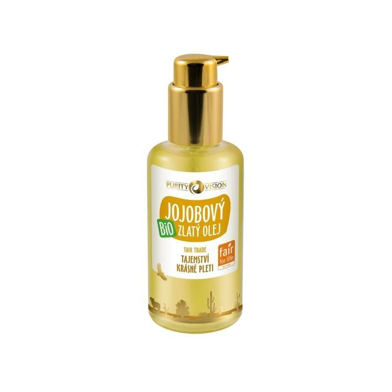 PURITY VISION BIO ZLATÝ JOJOBOVÝ OLEJ - FAIR TRADE 100 ML