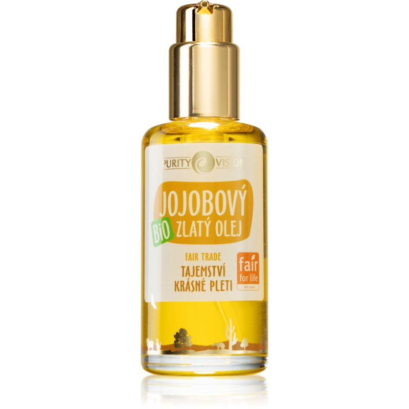 PURITY VISION BIO ZLATÝ JOJOBOVÝ OLEJ - FAIR TRADE 100 ML