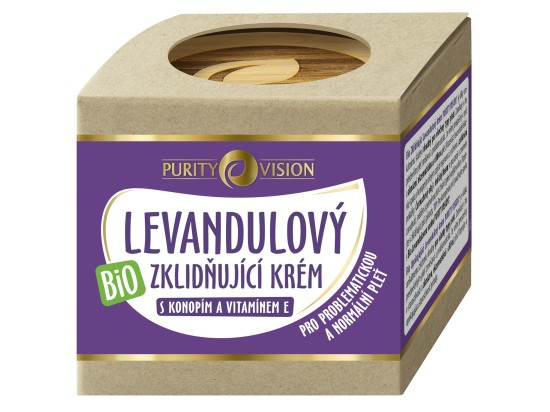 PURITY VISION BIO LEVANDULOVÝ KRÉM ZKLIDŇUJÍCÍ 40 ML