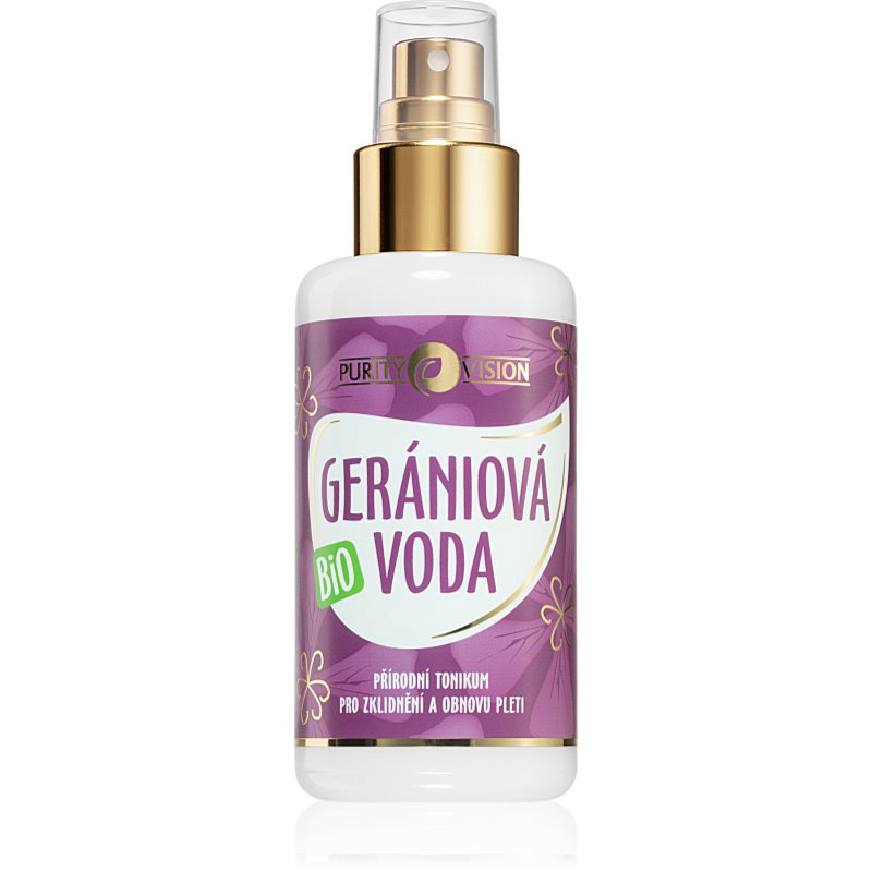PURITY VISION Bio Gerániová voda 100 ml