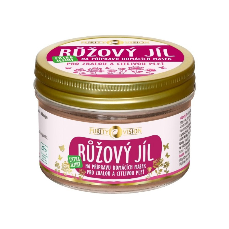 PURITY VISION Růžový jíl 175 g