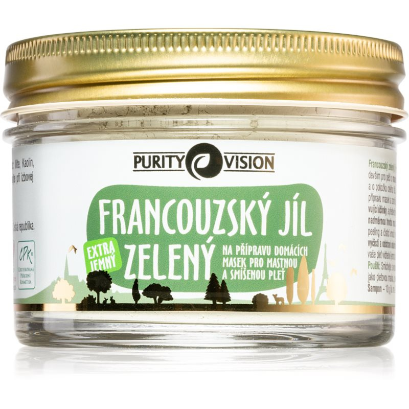 PURITY VISION Francouzský zelený jíl 150 g