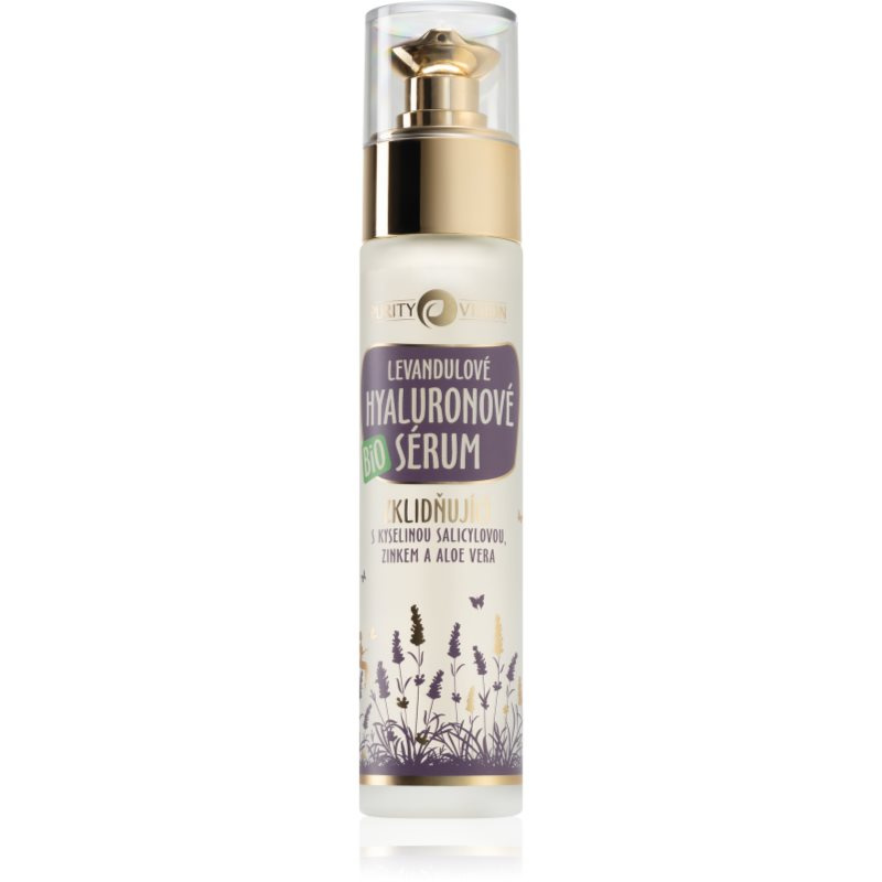 PURITY VISION Bio Zklidňující Levandulové hyaluronové sérum 50 ml