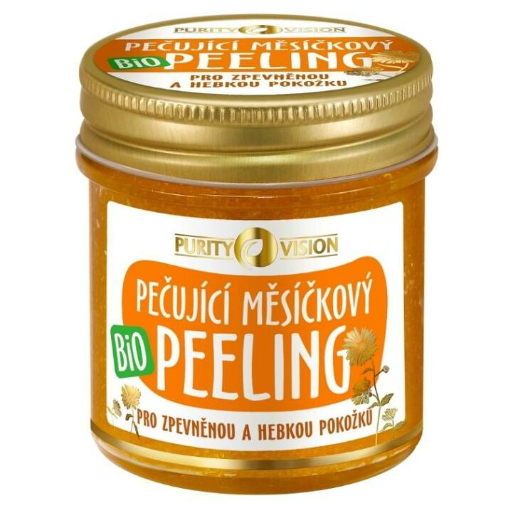 PURITY VISION Bio Pečující Měsíčkový peeling 120 ml