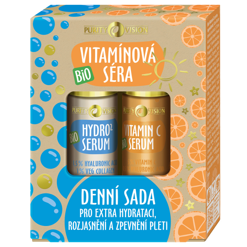 Purity Vision BIO Vítamínová séra dárková sada na den