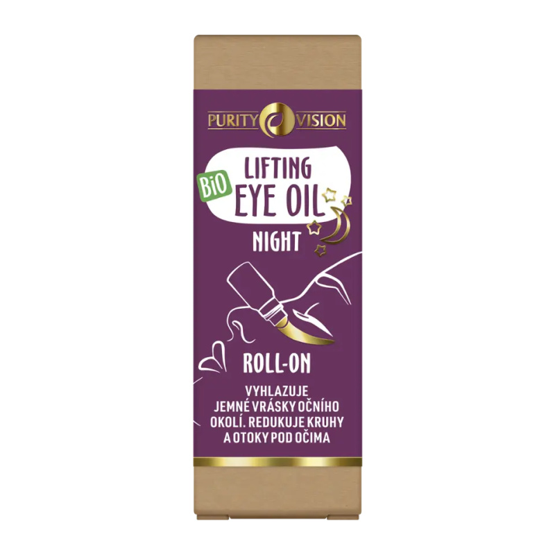 Purity Vision BIO Lifting eye oil roll-on s omlazujícím účinkem 5 ml