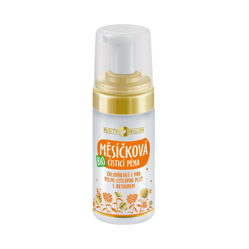 PURITY VISION Měsíčková čisticí pěna BIO 90 ml