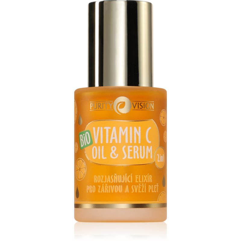 Purity Vision BIO Vitamin C Oil & Serum pleťový olej proti pigmentovým skvrnám 30 ml