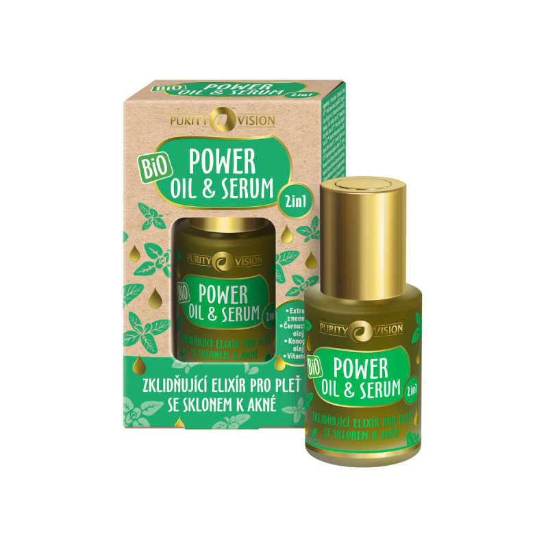 Purity Vision BIO Power Oil & Serum pleťový olej pro citlivou pleť 30 ml