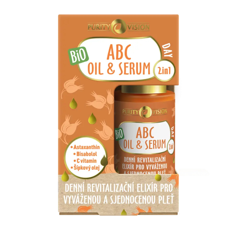 Purity Vision Bio ABC olej a sérum 2v1 30 ml