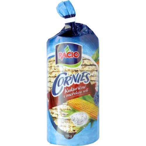 RACIO Cornies kukuřičné s mořskou solí 115 g