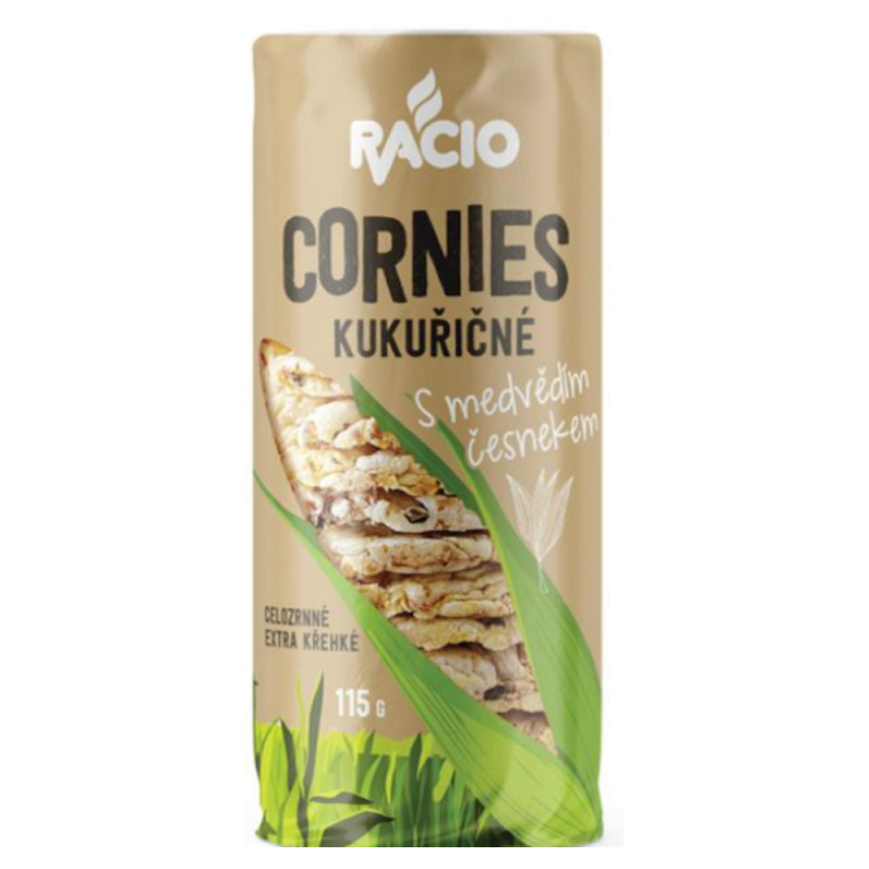 RACIO Cornies kukuřičné s medvědím česnekem 115 g