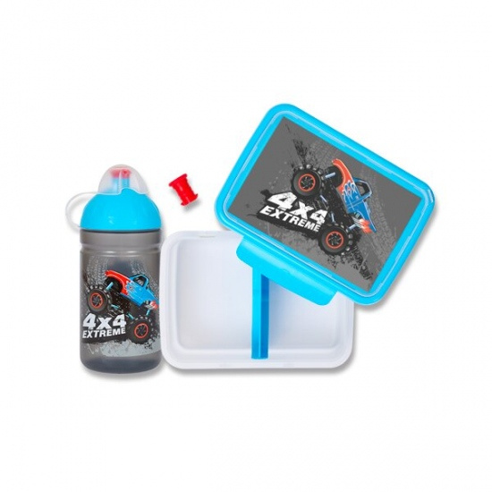 Set Zdravá lahev 0,5 l a Zdravá sváča Monster Truck Zdravá láhev