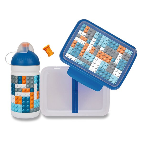 Set Zdravá lahev 0,5 l a Zdravá sváča Kostičky Zdravá láhev