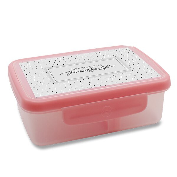 Svačinový box Zdravá sváča Scandi růžová Zdravá sváča