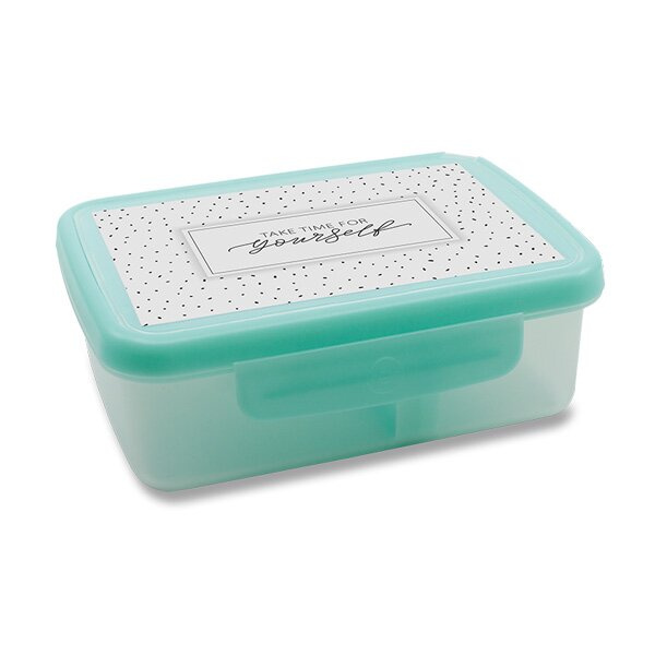 Svačinový box Zdravá sváča Scandi tyrkysová Zdravá sváča