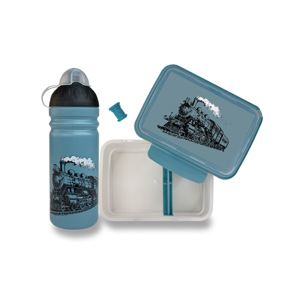 Set Zdravá lahev 0,7 l a Zdravá sváča Parní expres Zdravá láhev