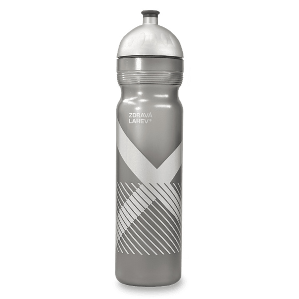 Zdravá lahev SPORT XO 1,0 l stříbrná Zdravá láhev