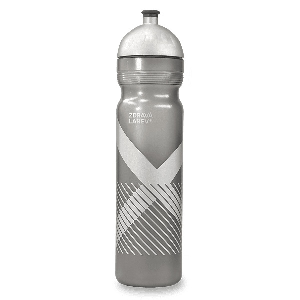 Zdravá lahev SPORT XO 1,0 l stříbrná Zdravá láhev