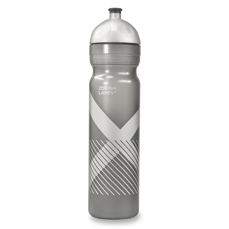 Zdravá lahev SPORT XO 1,0 l stříbrná Zdravá láhev