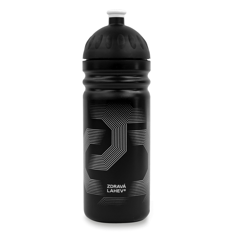 Zdravá lahev Symetric černá - 0,7 l