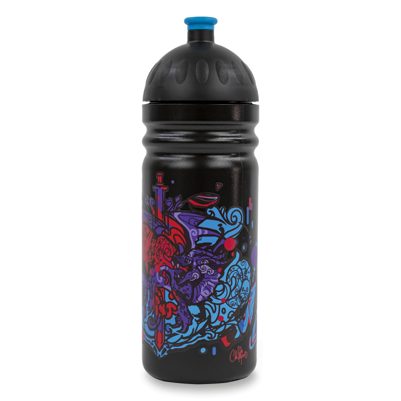 Zdravá lahev Doodle dragon - 0,7 l