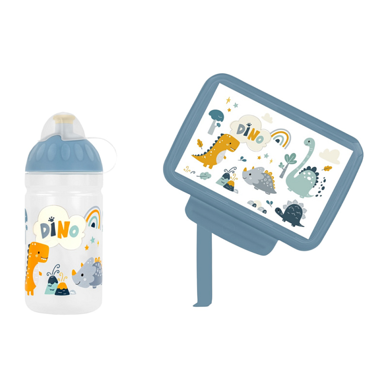 Set Zdravá lahev 0,5 l a Zdravá sváča - Dino