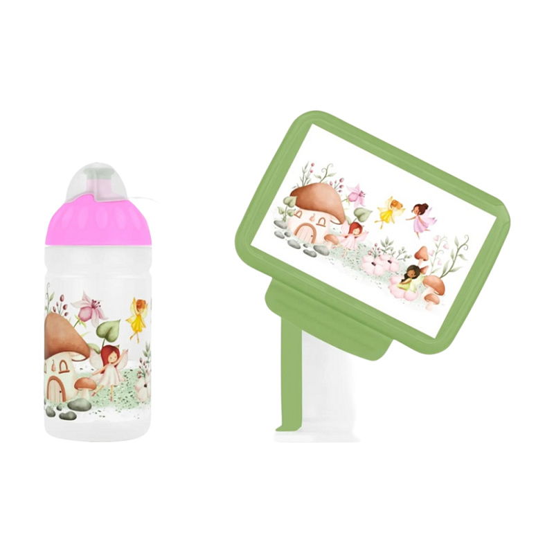 Set Zdravá lahev 0,5 l a Zdravá sváča - Pohádkové víly