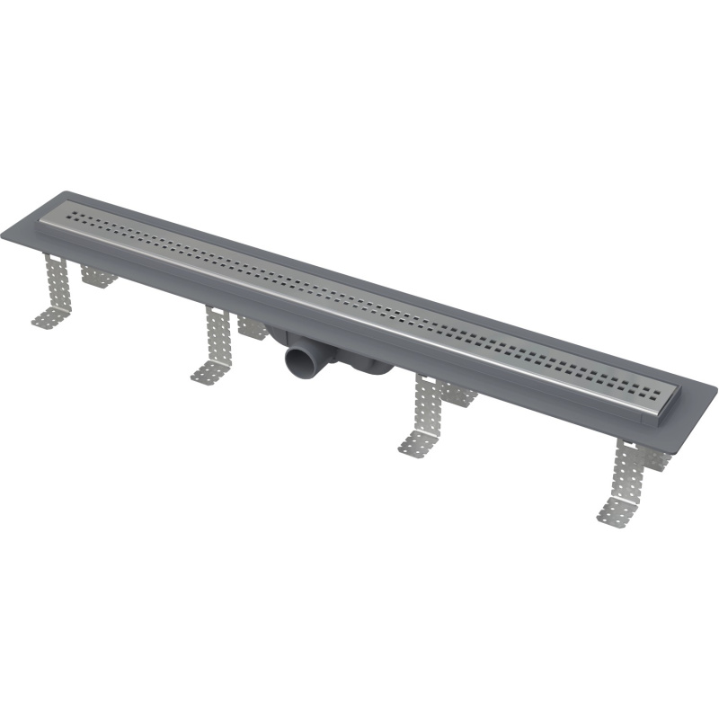 Alcadrain Liniový podlahový žlab plastový KOMFORT typ 2, 850 mm