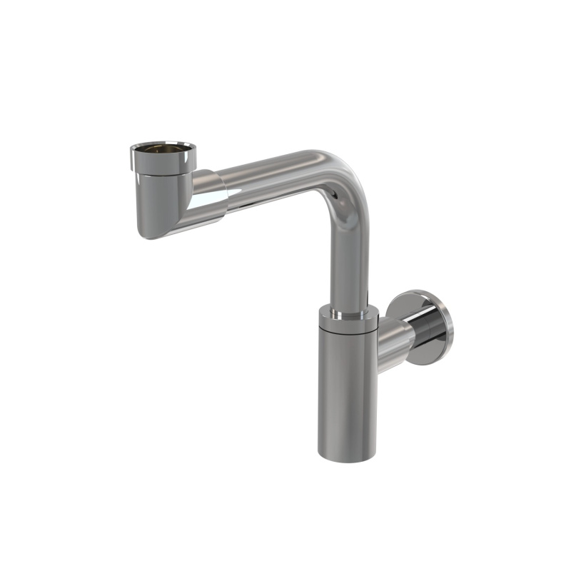 Alcadrain Sifon umyvadlový DN32 DESIGN celokovový, prostorově úsporný