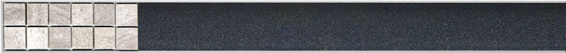 Rošt Alca 105 cm nerez pro vložení dlažby FLOOR-1050
