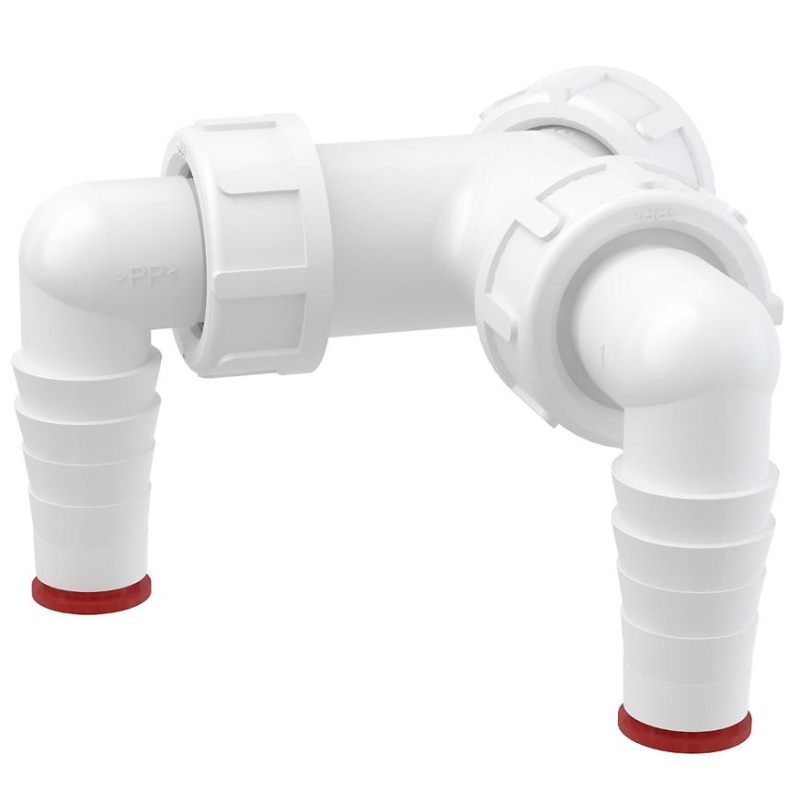 Kolínko dvojité Alca P148Z G 1"/17-23 mm se zpětnými klap