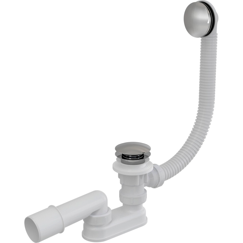 Alcadrain Sifon vanový A504 click clack kov