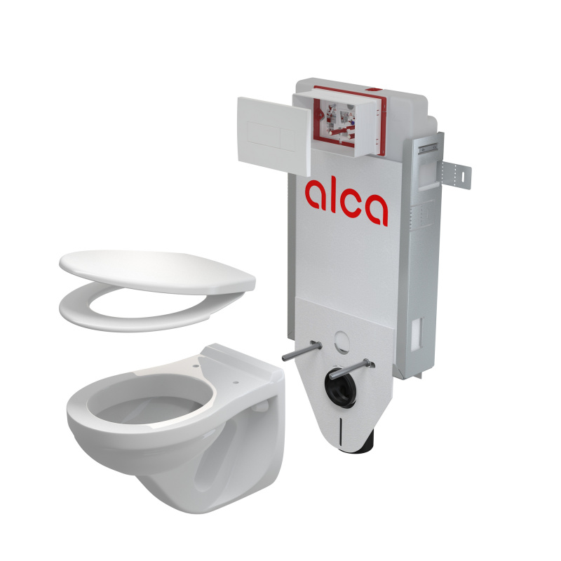Set 5v1 pro závěsné WC Alca Renovmodul AM115/1000 (M370) WC Alca