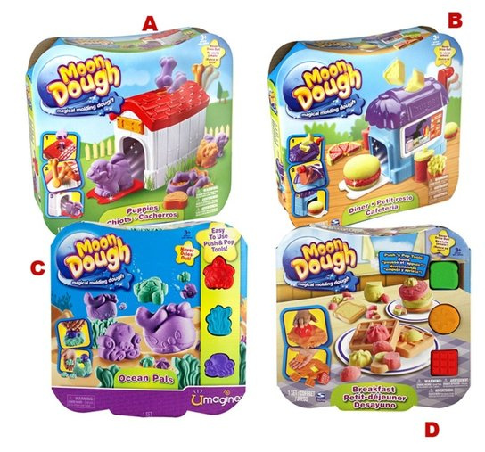 Moon Dough sada standard -  Autor Neuveden