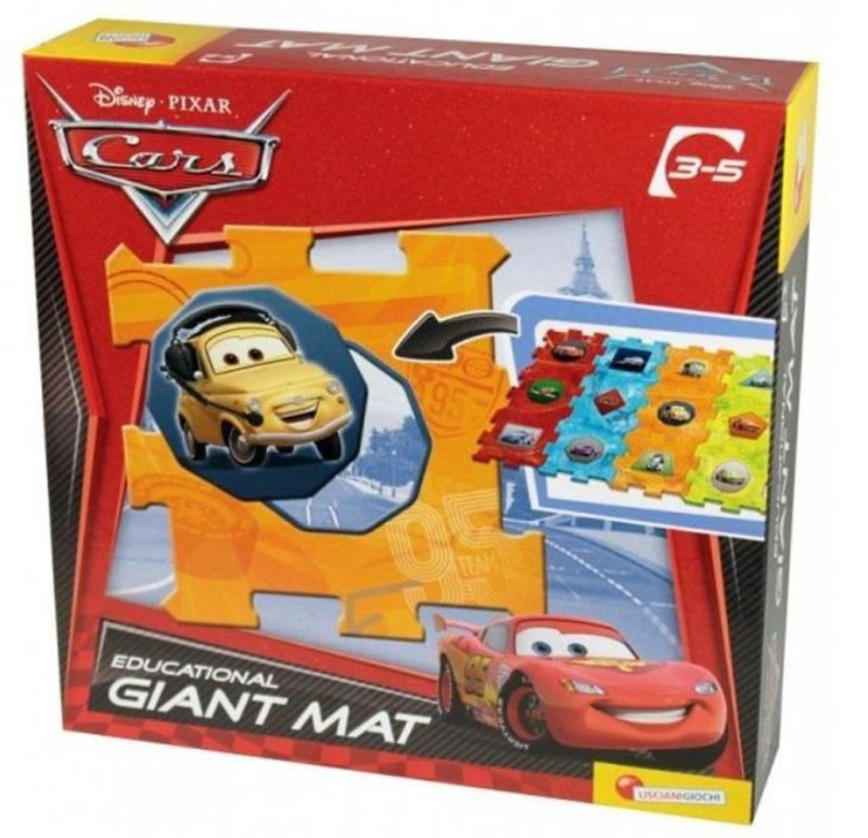 LISCIANI Puzzle Auta GIANT MAT 12 dílků