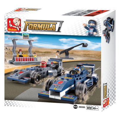 Sluban Stavebnice F1 Race