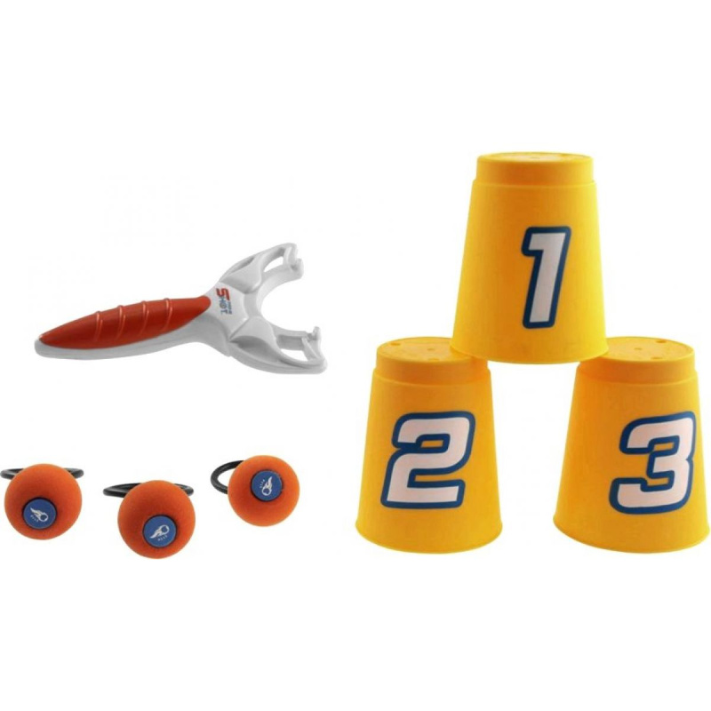 EP line Phlat Sport set prak se 3 míčky s poutky a 3 kelímky