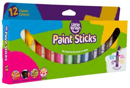 Little Brian Paint Sticks standard 12-pack