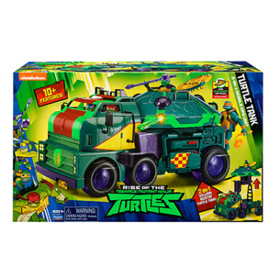EP line Želvy Ninja tank laboratoř 10 funkcí 2v1 set s doplňky plast