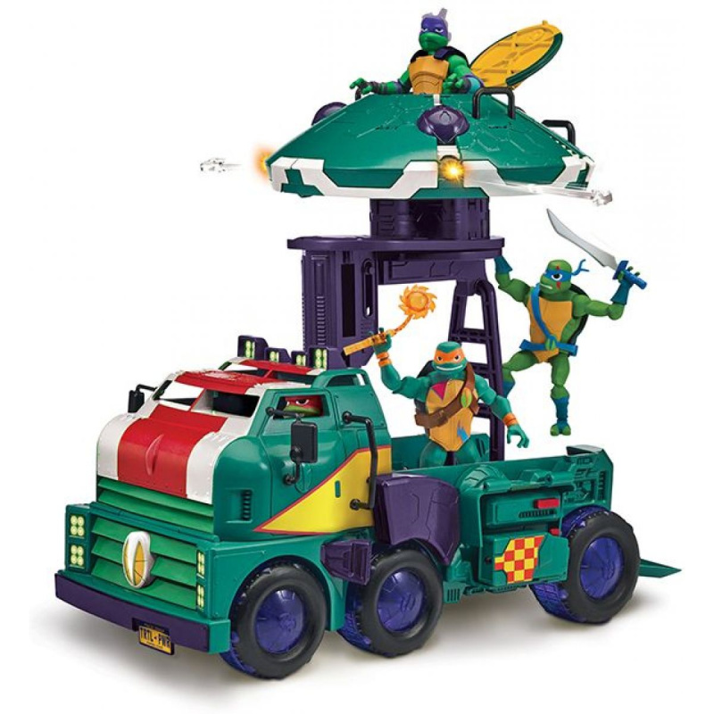 EP line Želvy Ninja tank laboratoř 10 funkcí 2v1 set s doplňky plast
